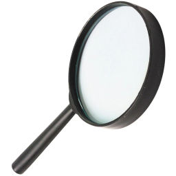 Лупа Attache, увеличение х5, диаметр 90 мм, цв.черный, карт/кор.