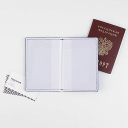 Обложка для паспорта Искусство вечно, искусственная кожа - Simaland фото 2