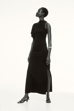 Vestido asim?trico en punto roma - H&m фото 6