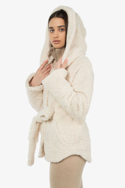 Пальто женское демисезонное (пояс) - El podio фото 7