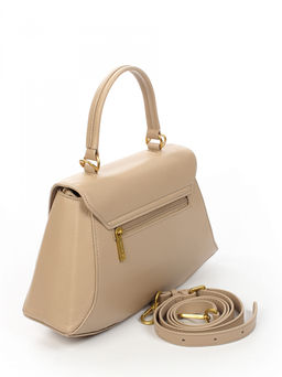 LACCOMA сумка АМ2211-бежевый натуральная кожа хлопок