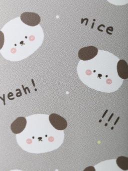 Чехол для очков GIRLY "Many dog", grey