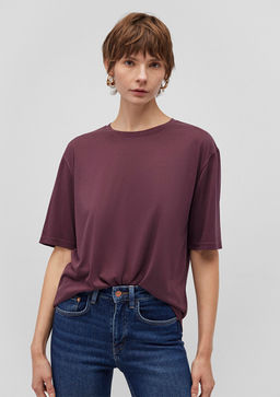 TENCEL TM Mor Modal Basic Tisort