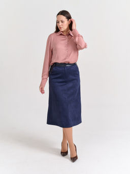 замшевая юбка - Трика фото 3