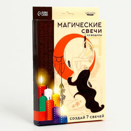 Свеча своими руками. Набор для создания магических свечек из вощины «Эзотерика» по цветам