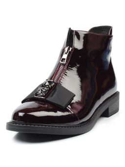 01-CA104-3 WINE Ботинки женские (натуральная кожа, байка) - No name фото 7