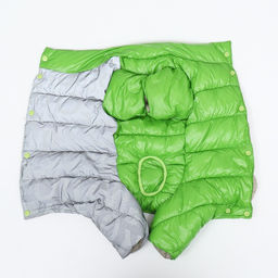 Комбинезон Ультра светоотражающий, размер 10 (ДС 21 см, ОГ 34 см, ОШ 24 см), зелёный - Simaland фото 7