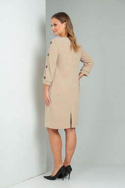 Платье AMORI 9618 бежевый  фото 2