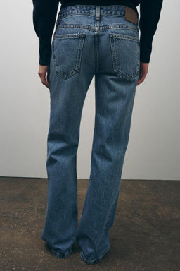 ZW COLLECTION BOOTCUT FULL LENGTH LOW RISE JEANS - Zara фото 5