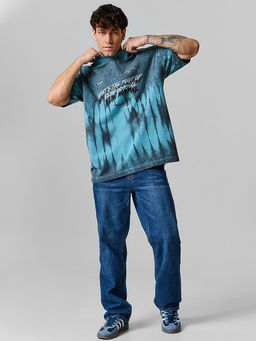 Футболка прямая мужская синяя - Mark formelle фото 2