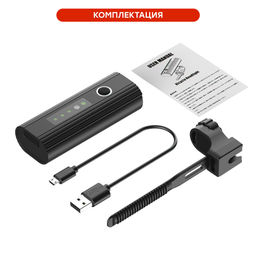 Фонарь передний COMIRON OKO700 корпус: авиационный алюминий 6063, IP67; свет: 2 XPG, 700lm; аккум: 3.7V 4000 mAh, USB; POWER BANK. /уп 50/ - Галеонтрейд фото 4