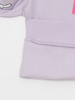 Bisiklet Yaka Minnie ve Mickey Mouse Bask?l? Uzun Kollu K?z ?ocuk Sweatshirt - Waikiki фото 3