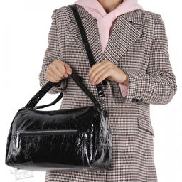 Сумка женская кожаная 0917CY black Polina&Eiterou в Новосибирске