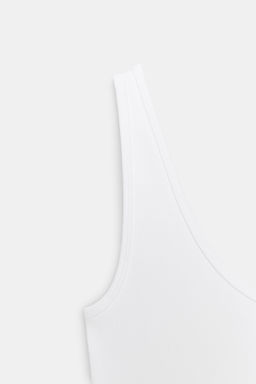 CAMISETA TIRANTES ALGOD?N / Blanco - Zara фото 7