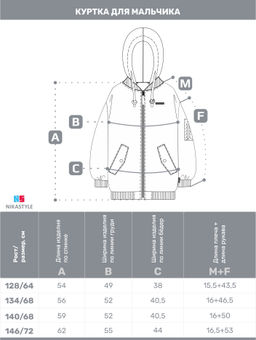 Куртка 4м5525 джинс - Nikastyle фото 11