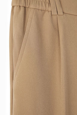 TRENDYOL MAN Bej Wideleg Baggy Rahat Kal?p Dokuma Kumas Pantolon TMNSS25PL00007 - Trendyolmilla фото 10
