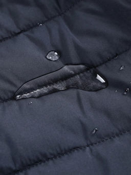 Куртка мужская стёганая с капюшоном с графеновой подкладкой бежевого цвета 9625_1B - Valianly фото 37