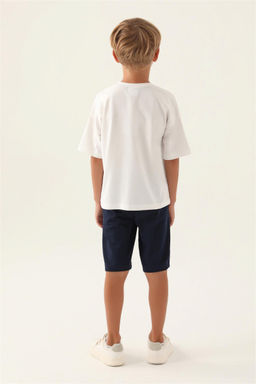 Кремовый пижамный комплект для мальчика - U.s. polo assn фото 4