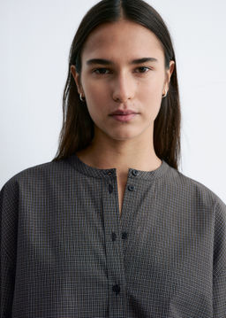 Camisa de algod?n de corte holgado - H&m фото 2
