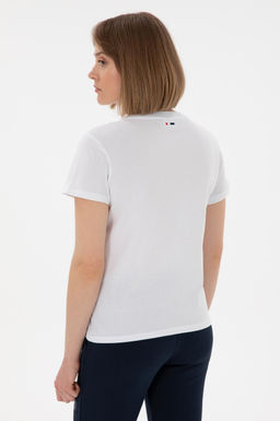 Kad_n Beyaz Basic Ti__rt Sepette S_rpriz _ndirim - U.s. polo assn фото 5