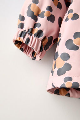 WATER-REPELLENT LINED MOON PRINT RAINCOAT - Zara фото 12