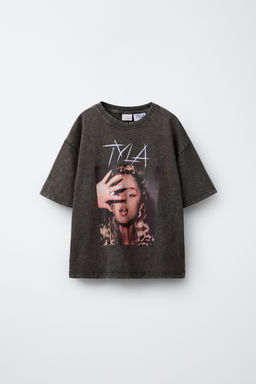 FADED-EFFECT TYLA  T-SHIRT