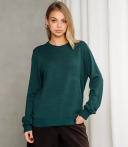 Джемпер #ОКТ125002, изумрудный