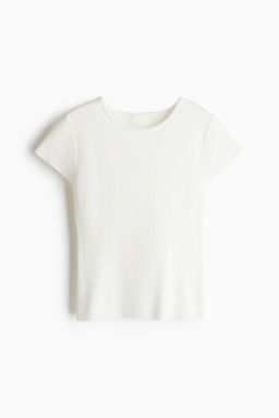 Camiseta en punto fino