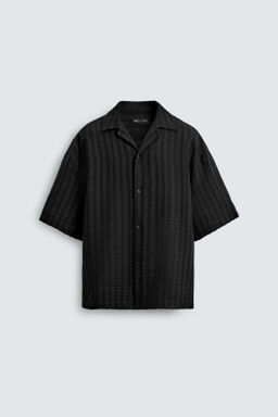 TEXTURED RELAXED FIT SHIRT - Zara фото 8