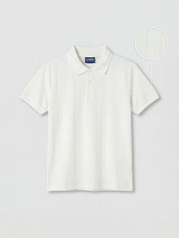 Polo Yaka Dokulu Erkek ?ocuk Ti??rt