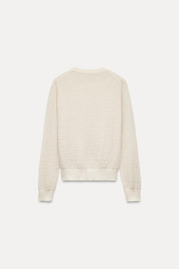 FINE KNIT SEMI-SHEER SWEATER - Zara фото 13