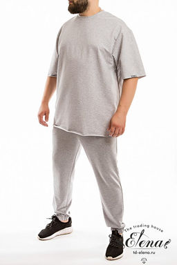 Футболка М122029б Меланж