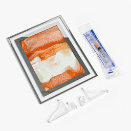 Песочные часы-картина «Эрайд», 23×17 см, антистресс, песок оранжевый