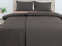 21С237-ШР/у/уп 215*153 КПБ (сем.) цв. 744 рис. 0 графит с розовым