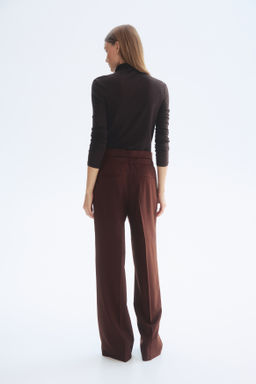 Pantal?n paper bag con cintur?n - H&m фото 6