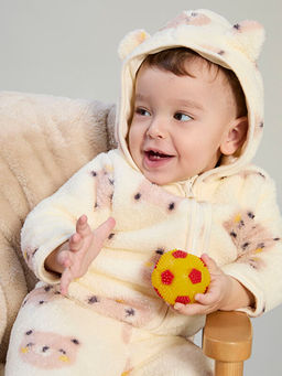 Kap??onlu Pel?? Erkek Bebek H?rka ve Pantolon