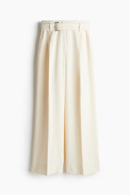 Pantal?n amplio con cintur?n - H&m фото 2