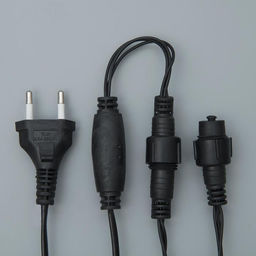 Гирлянда Нить 10 м, IP44, УМС, тёмная нить, 100 LED, свечение тёплое белое, 220 В - Luazon lighting фото 7