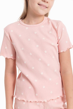 Пижама М225100рб розовый/белый - Елена фото 4