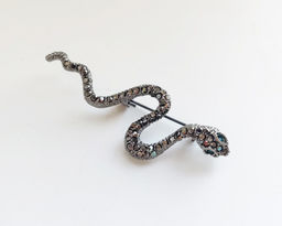 Брошь-кулон ЗМЕЙКА