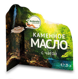 Каменное масло с чагой, леккер, 3 г. БЫСТРОЕ ВОССТАНОВЛЕНИЕ