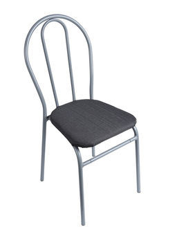 Стул для кухни разборный «Титан», обивка рогожка, цвет титан/серый