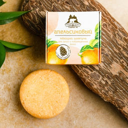 Шампунь твердый "Апельсиновый", 80 гр