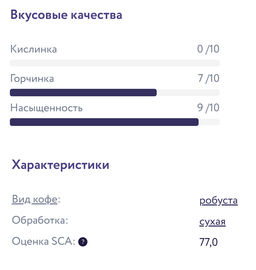 Уганда робуста Свежеобжаренный кофе, 500 г - Torrefacto фото 2
