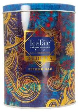 TeaTale/Коллекция Этника/ ж/б Полночь / (774-5) чай черный вес 100 г (Рязанская ЧФ)