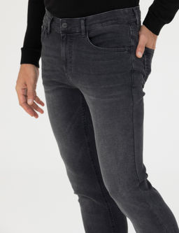 Черные джинсовые брюки узкого кроя - Cacharel фото 6