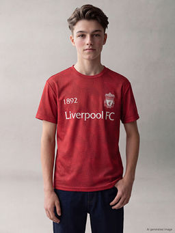 Liverpool Bask?l? Erkek ?ocuk Ti??rt