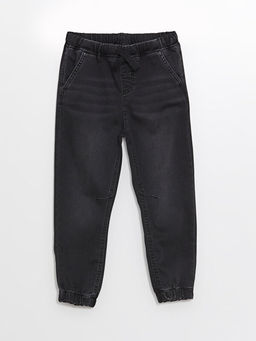 Beli Lastikli Basic Erkek Bebek Jean Pantolon