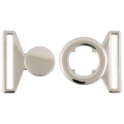 Gamma GH 1075 Застёжка 5 шт №04 под никель