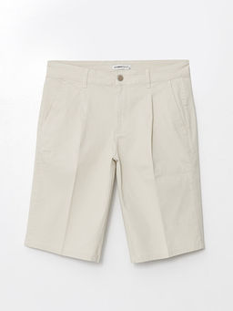 Rahat Kal?p Gabardin Erkek Bermuda ?ort